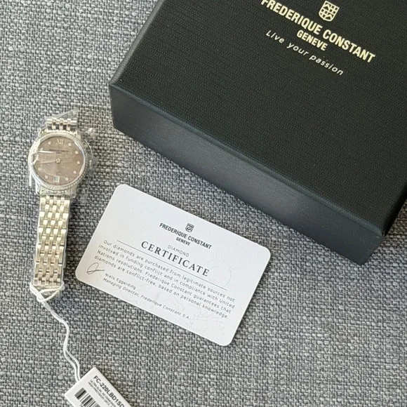New Silver woman Watch Frederique Constant ( No Box) Frederique Constant Classics Ladies Quartz Watch main image 3